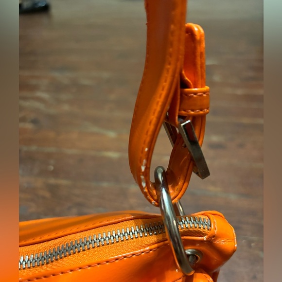 MATT & NAT Patent Vegan Leather Unfolding Shoulder Bag - Picture 13 of 15